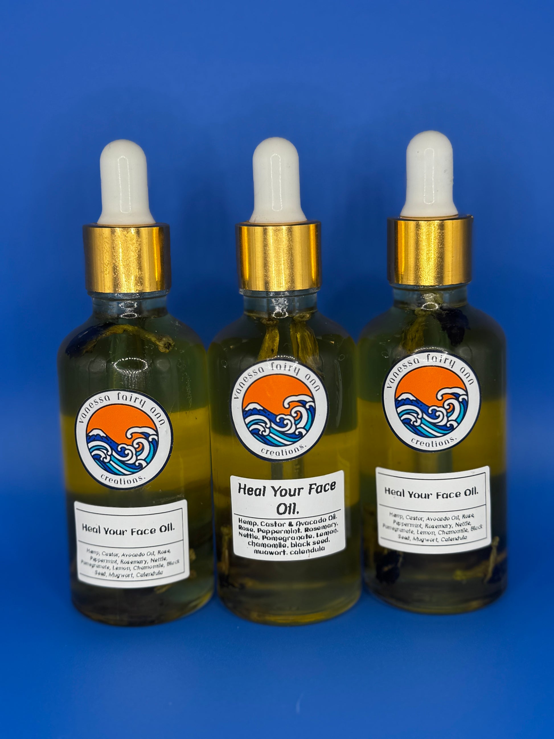 Heal Your Face Oil – Daily Botanical Glow Elixir for Radiant Skin