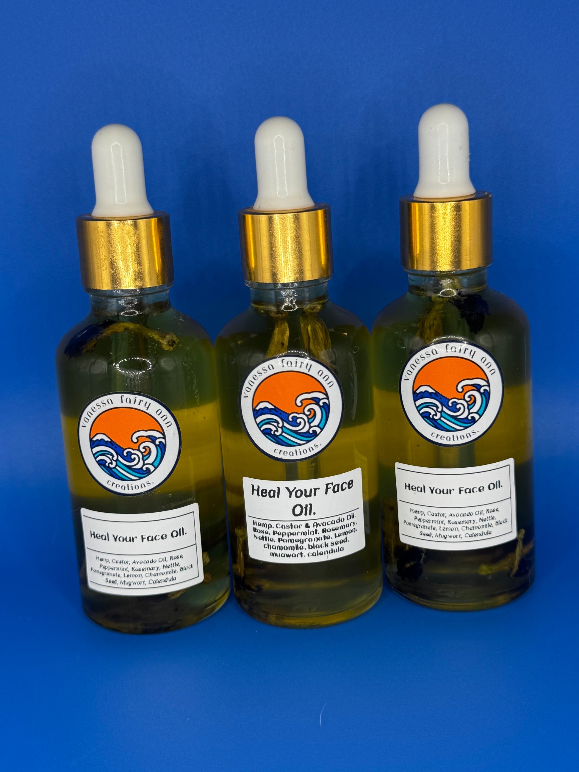 Heal Your Face Oil – Daily Botanical Glow Elixir for Radiant Skin