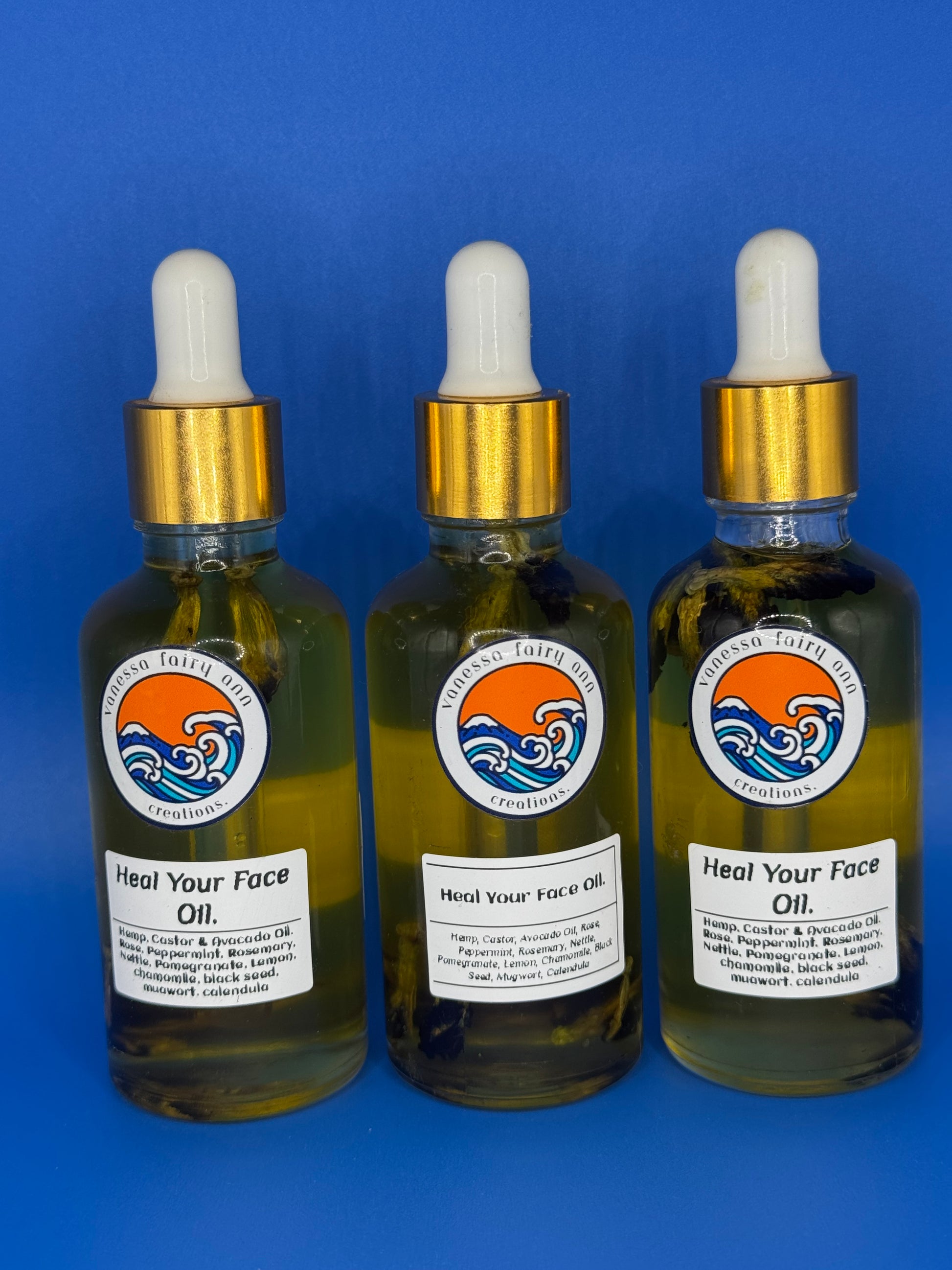 Heal Your Face Oil – Daily Botanical Glow Elixir for Radiant Skin