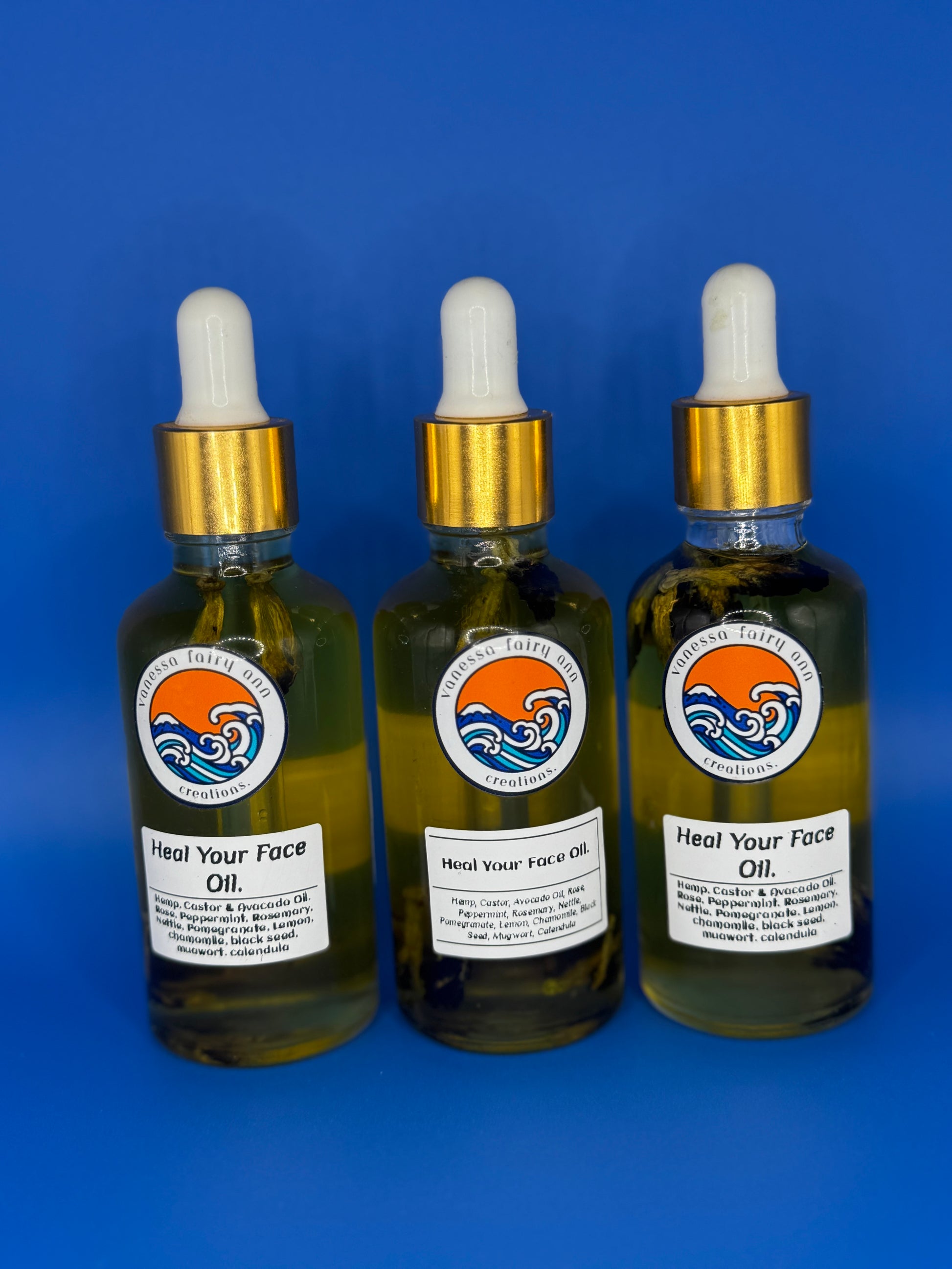 Heal Your Face Oil – Daily Botanical Glow Elixir for Radiant Skin