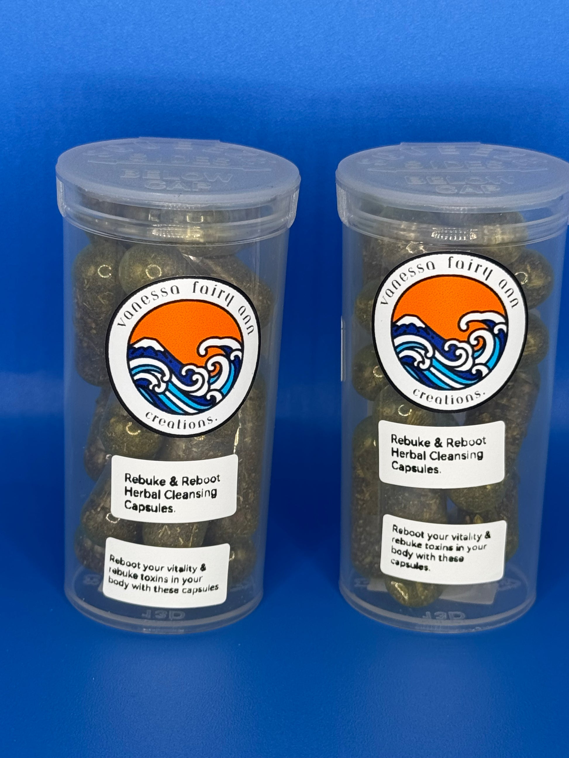 Reboot & Rebuke – Herbal Detox Capsules for Vitality, Parasite Cleanse & Inflammation Support