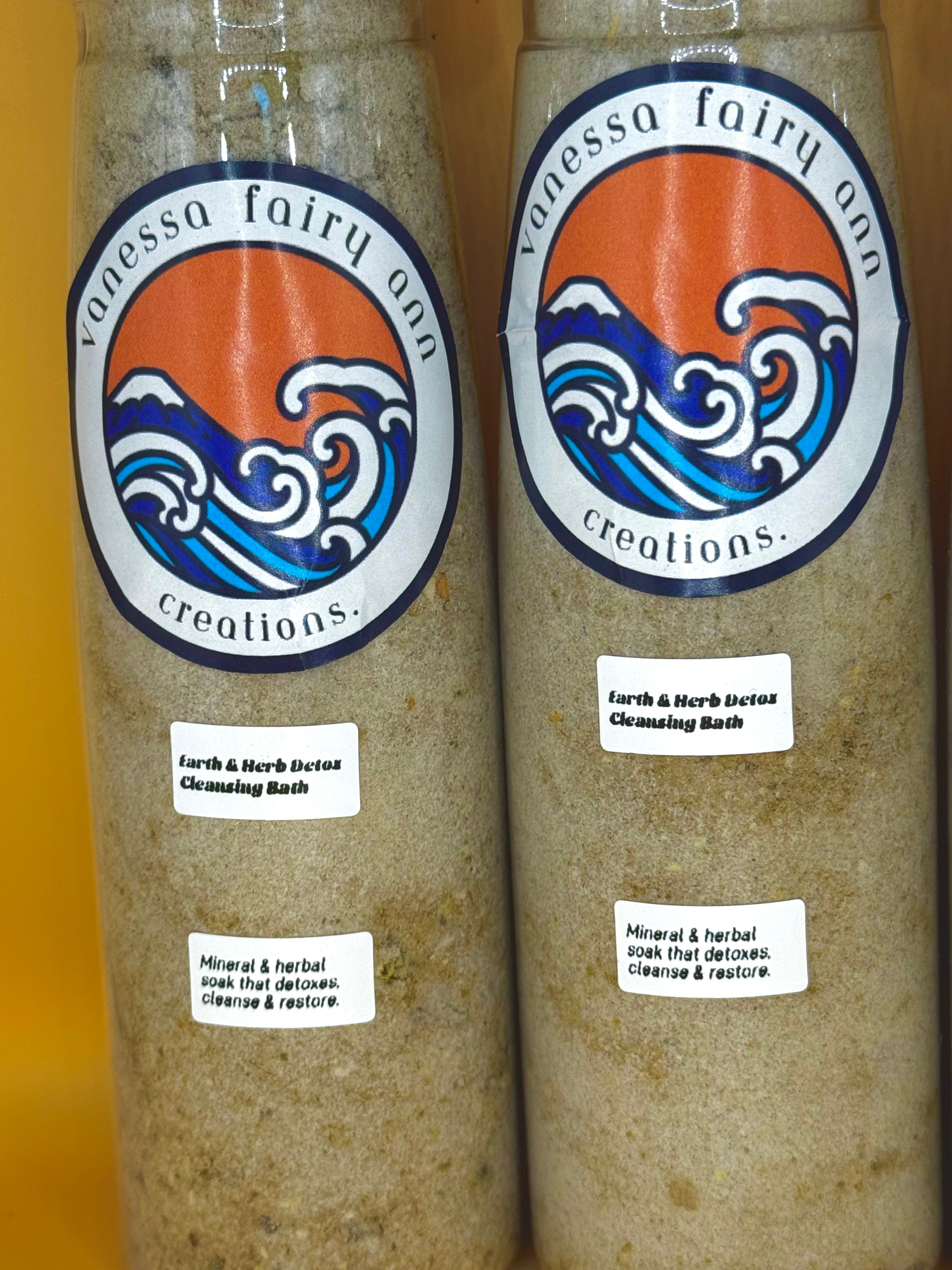 Earth & Herb Detox Cleansing Bath.