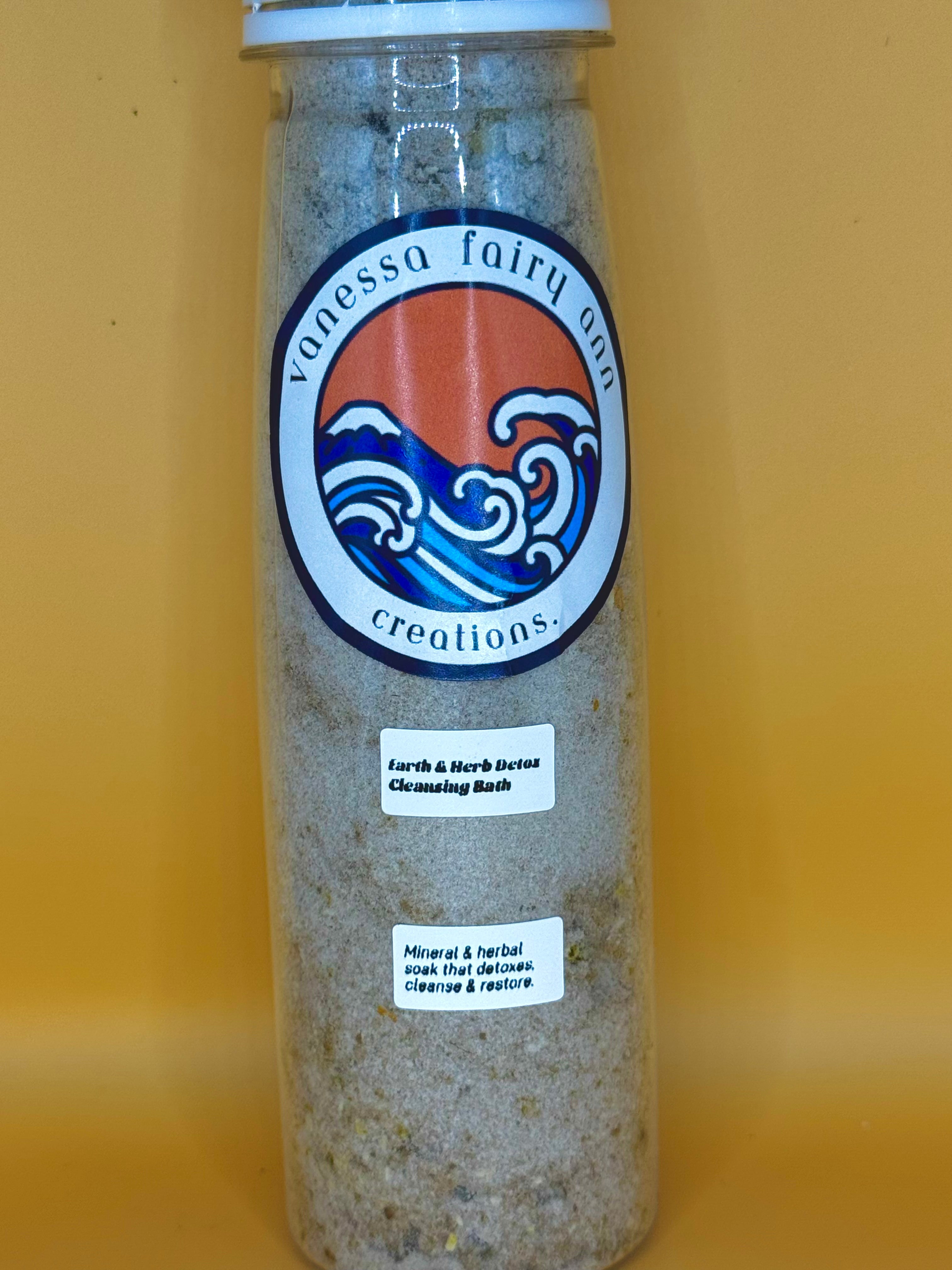 Earth & Herb Detox Cleansing Bath.