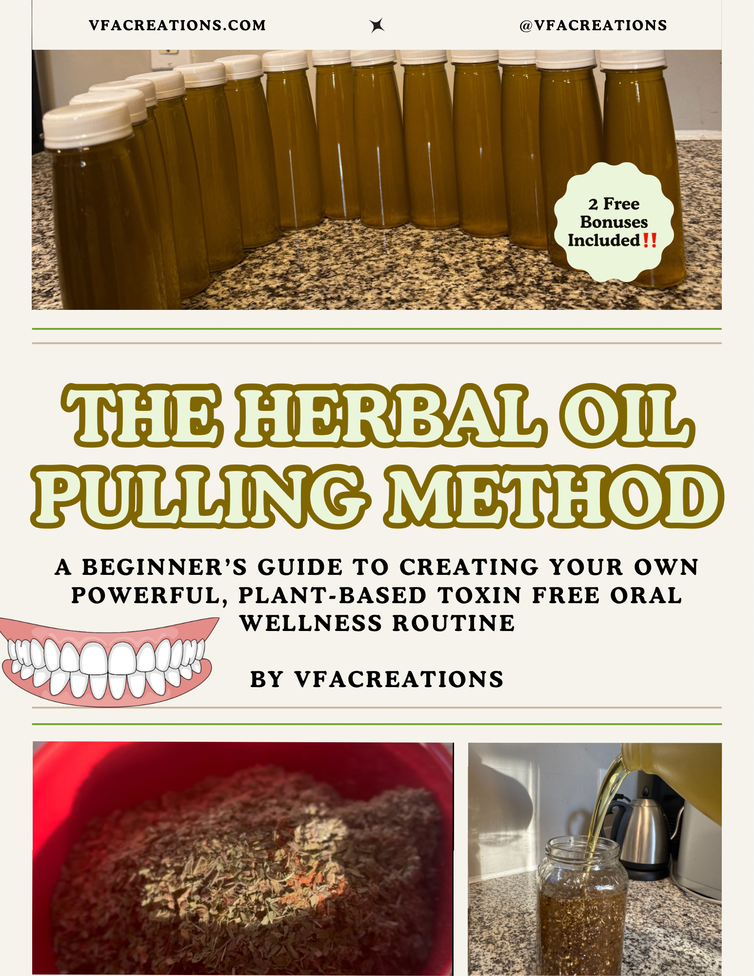 DIY Herbal Oil Pulling Guide - Make Your Own Natural Oral Wellness Blend at Home