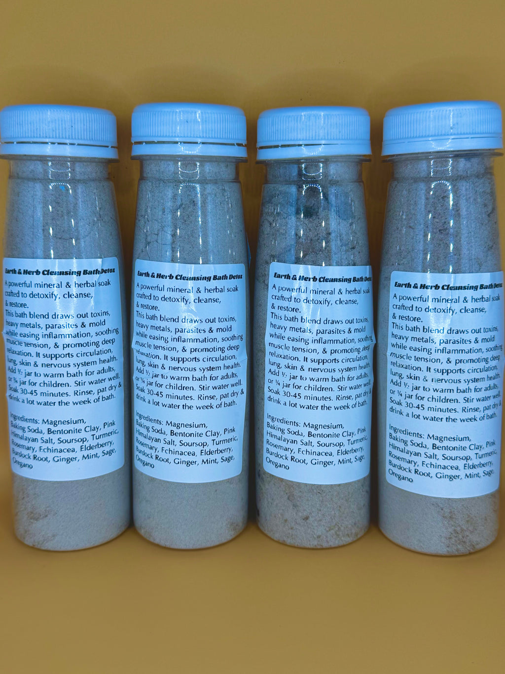 Earth & Herb Detox Cleansing Bath.