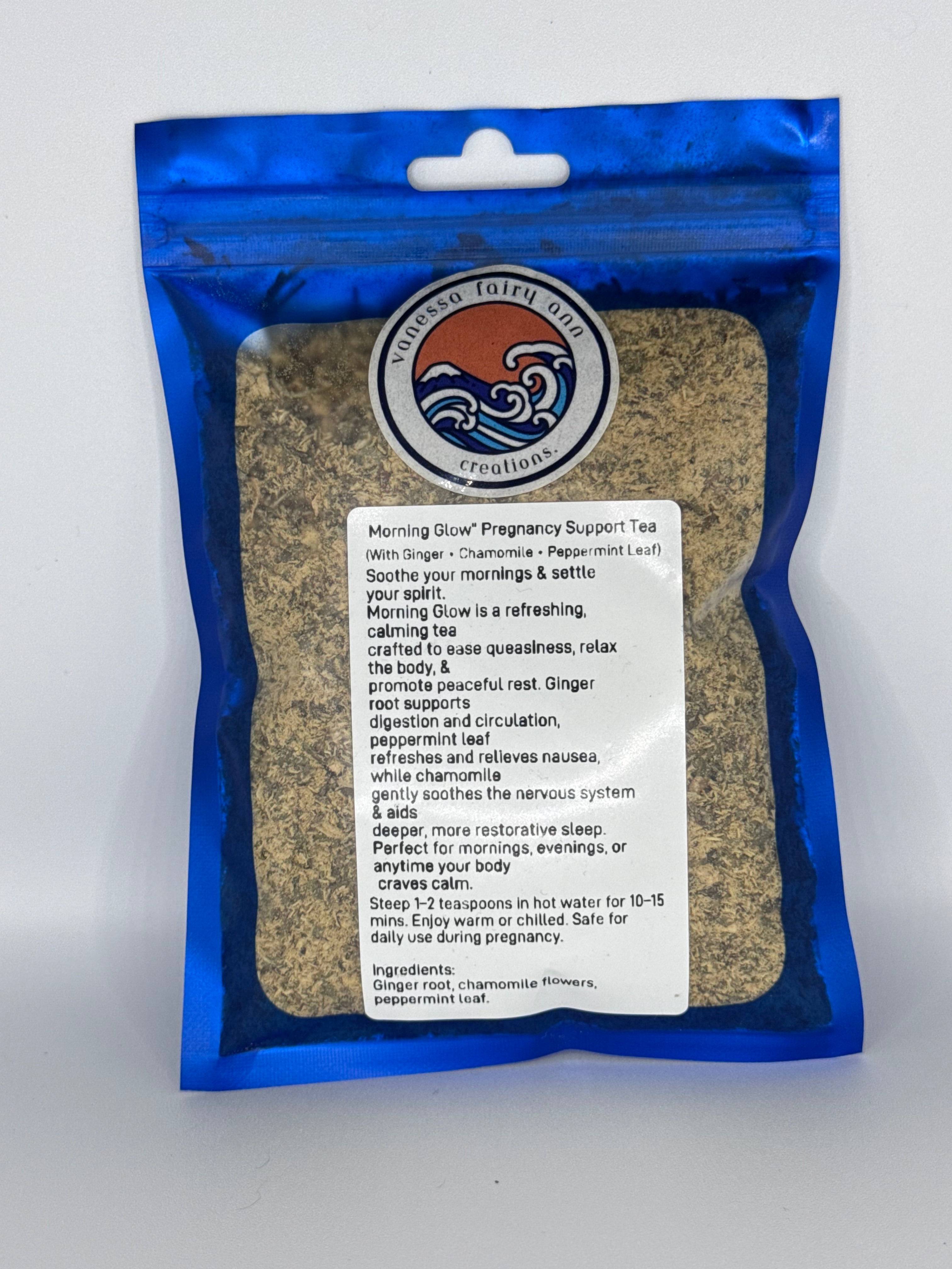 Morning Glow” Pregnancy Support Tea