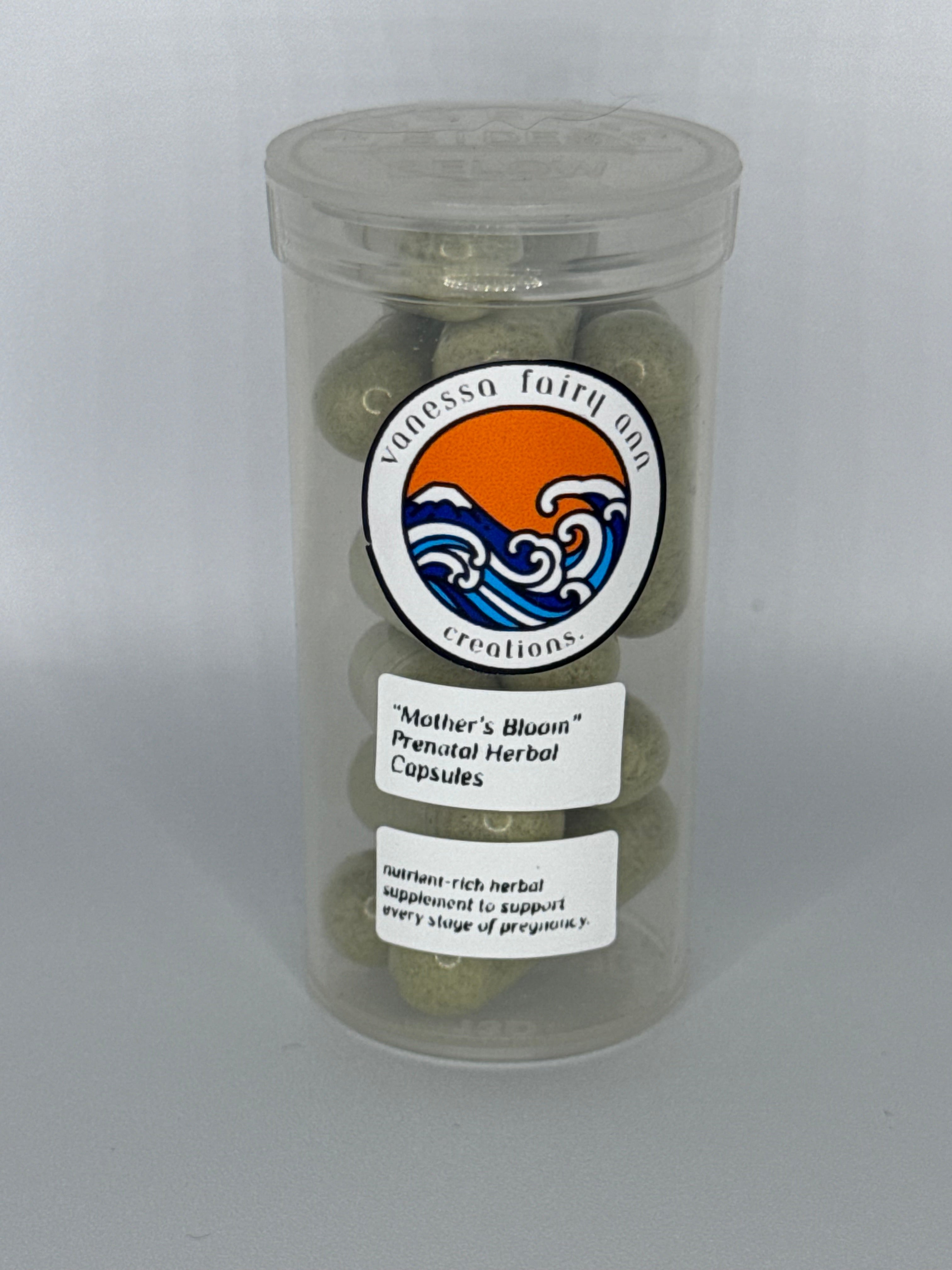 VFA Creations — “Mother’s Bloom” Prenatal Herbal Capsules