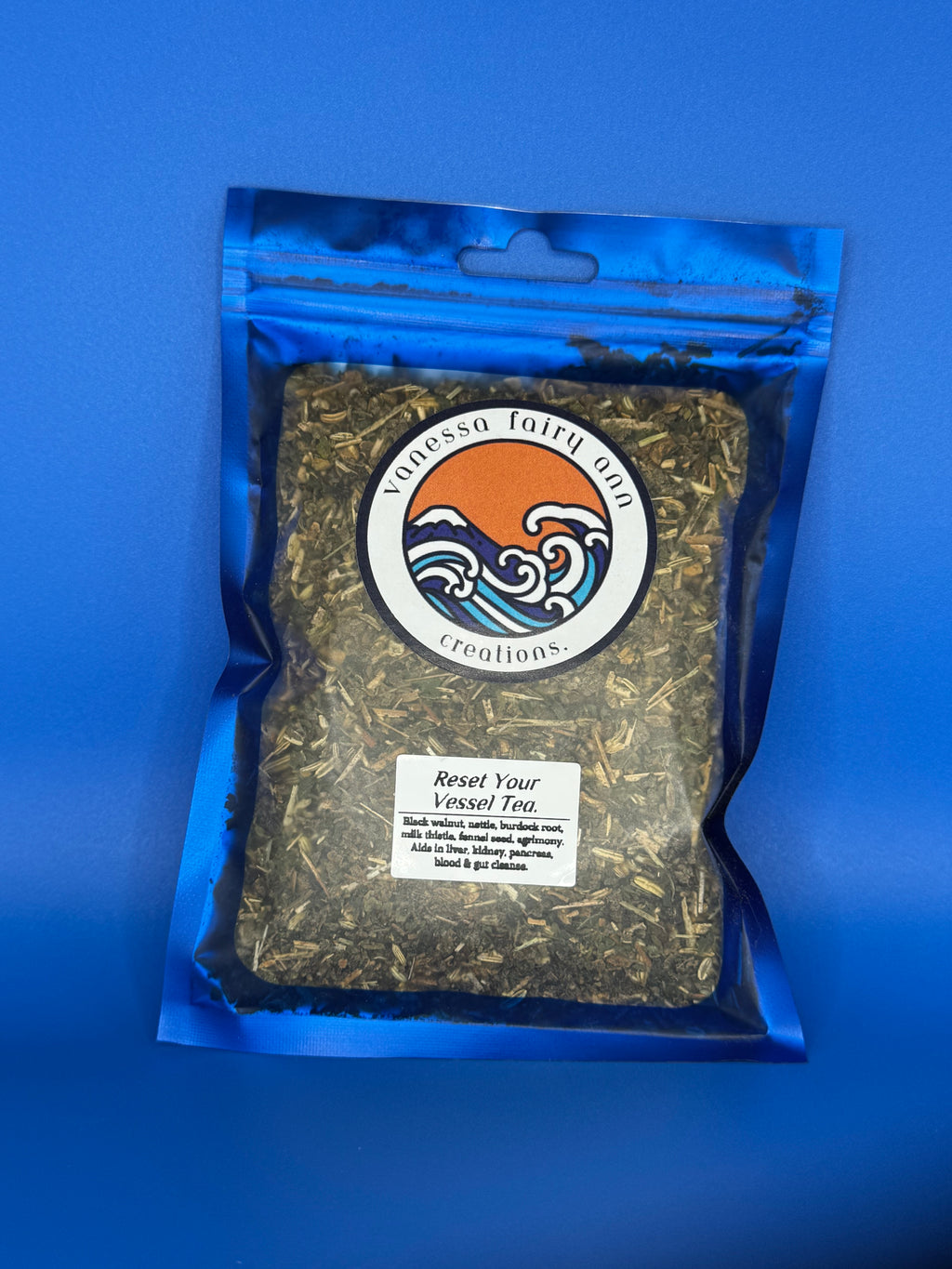 Reset Your Vessel Tea – Herbal Cleanse for Liver, Kidney, Blood & Gut Health