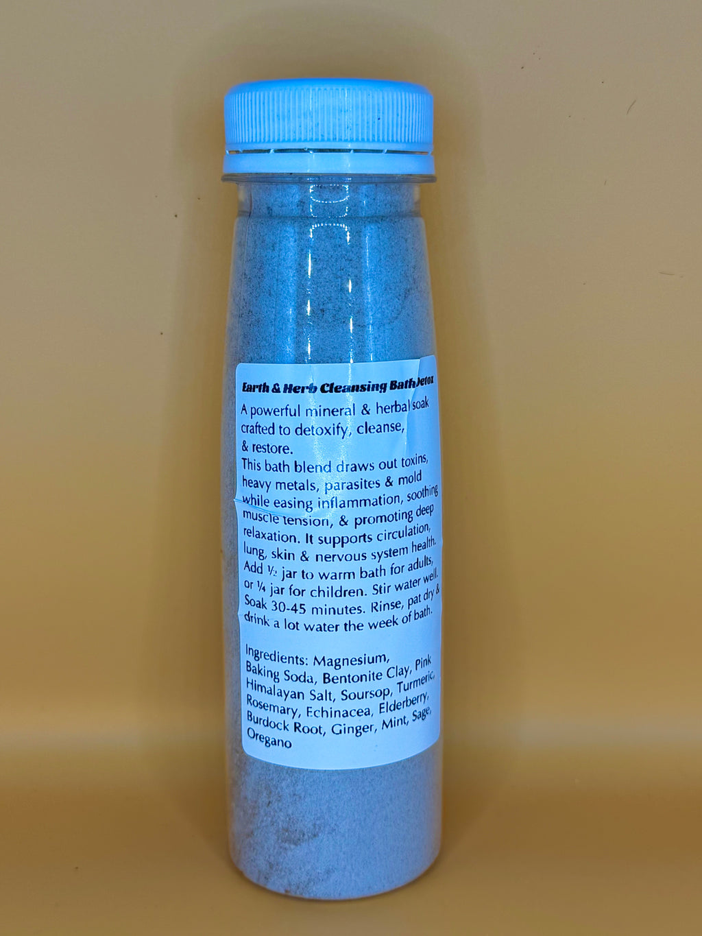 Earth & Herb Detox Cleansing Bath.