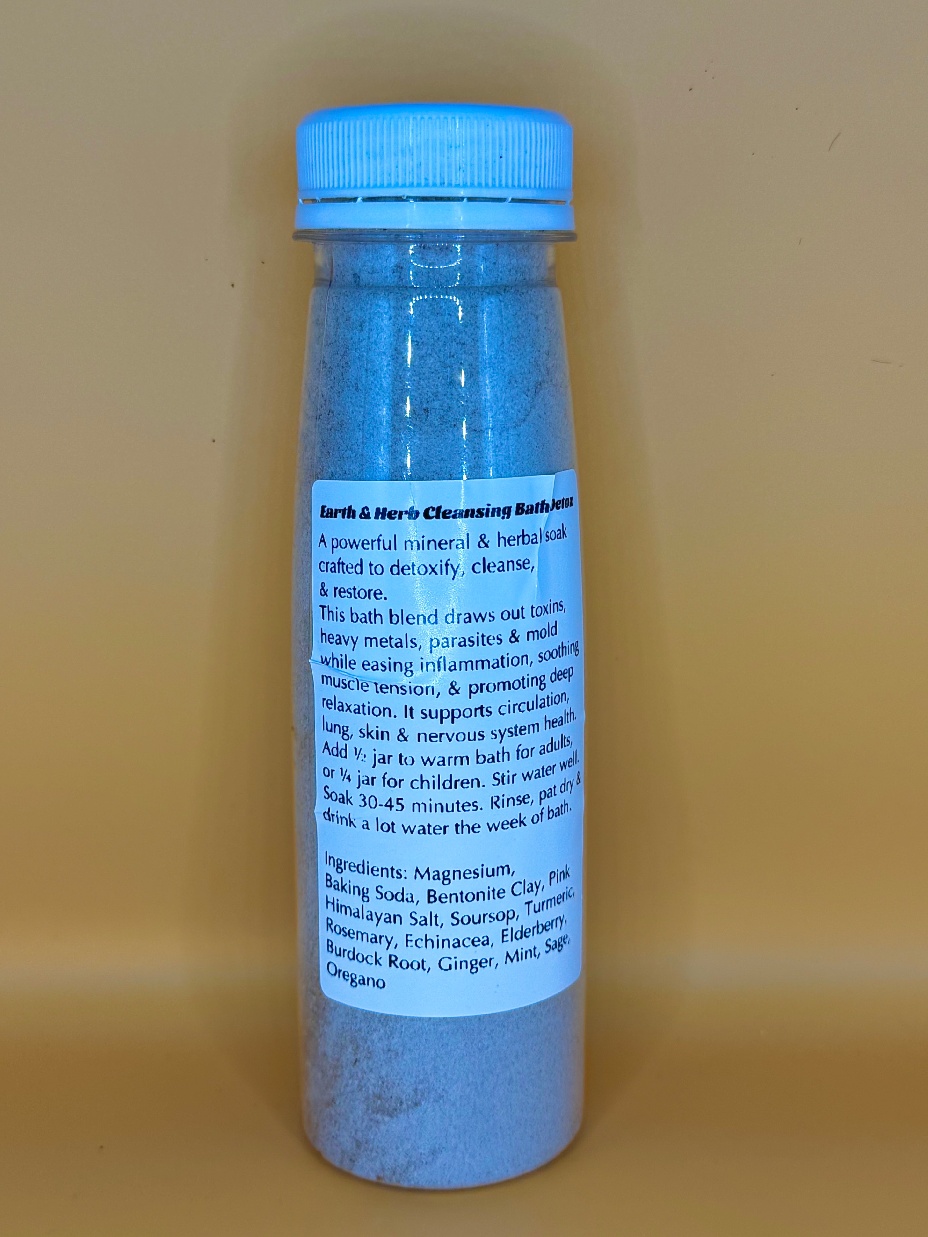 Earth & Herb Detox Cleansing Bath.