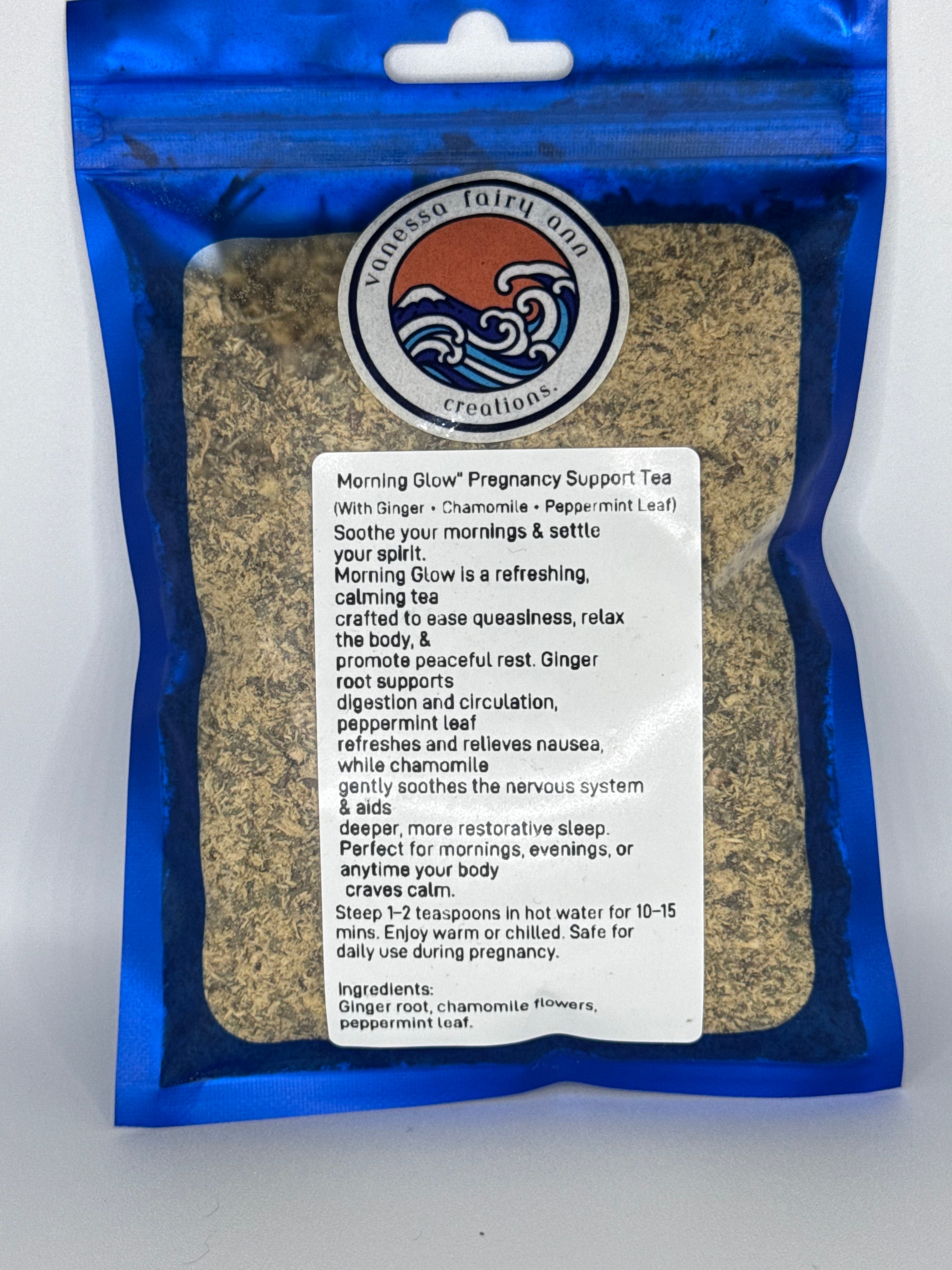 Morning Glow” Pregnancy Support Tea