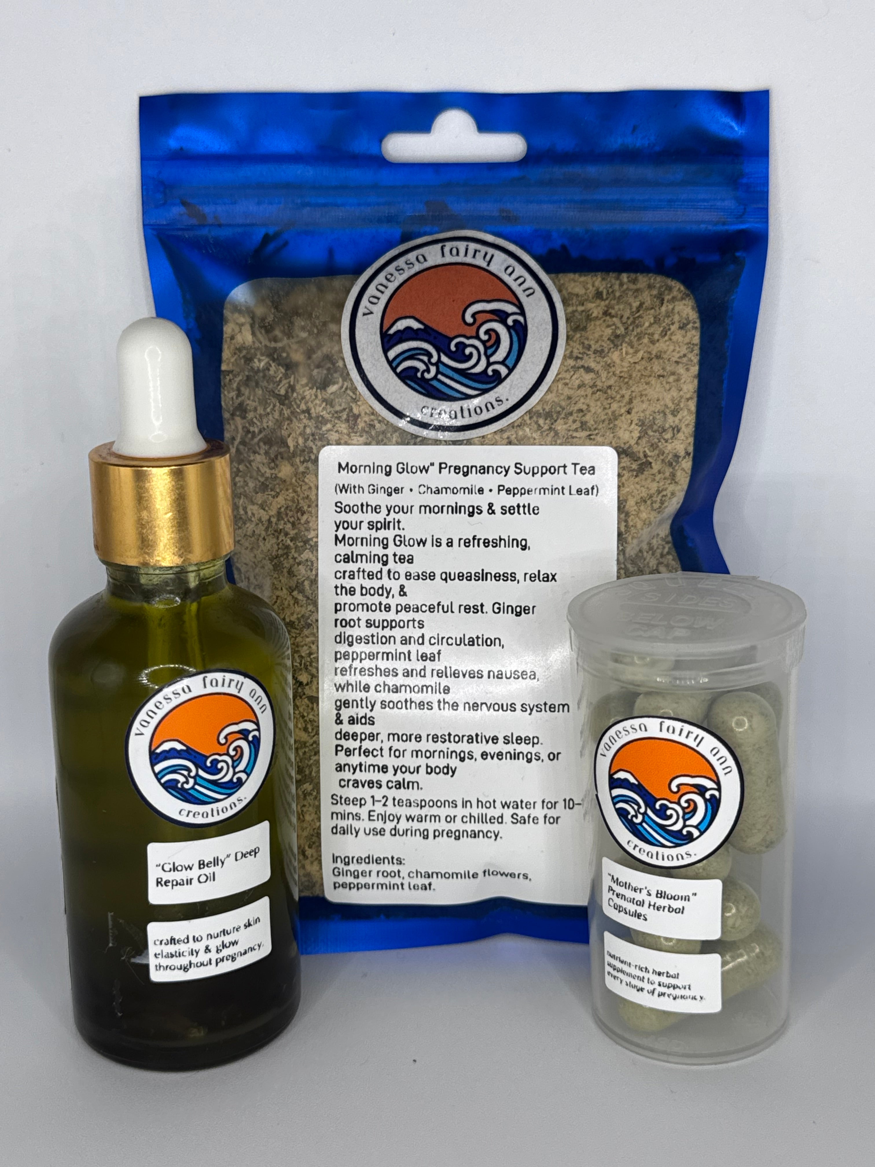 🌸 VFA Creations — The Pregnancy Wellness Trio