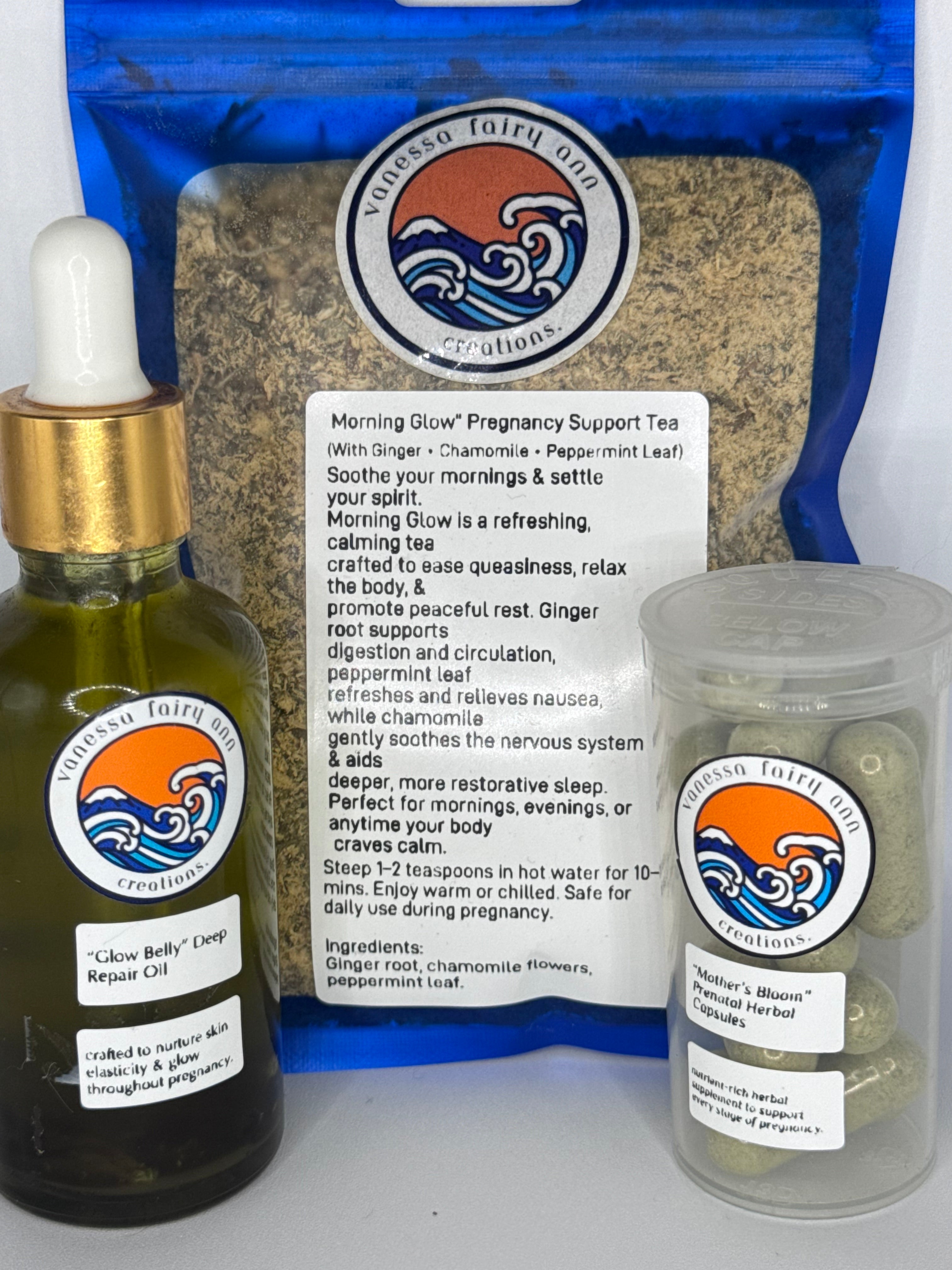 🌸 VFA Creations — The Pregnancy Wellness Trio