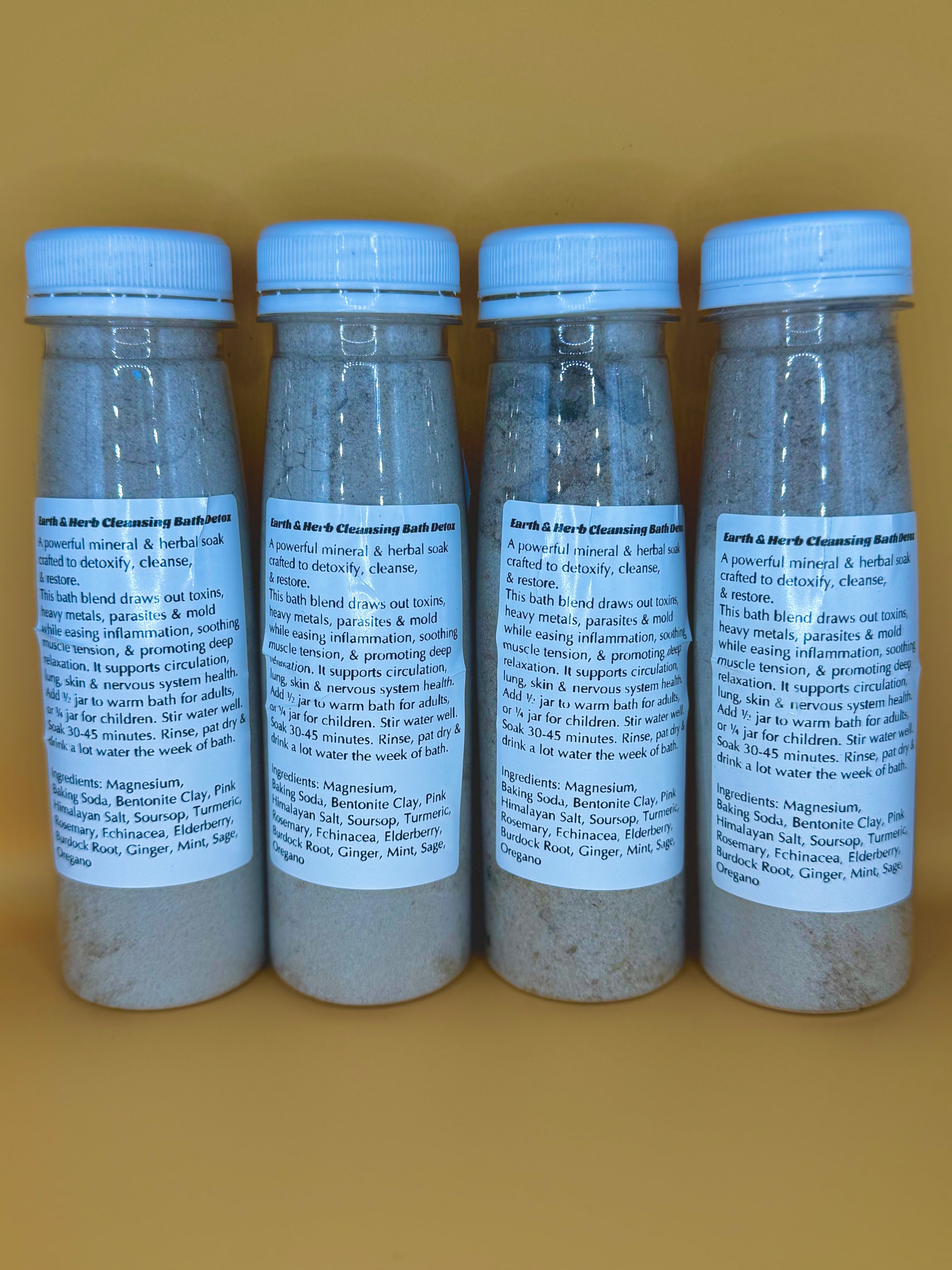 Earth & Herb Detox Cleansing Bath.