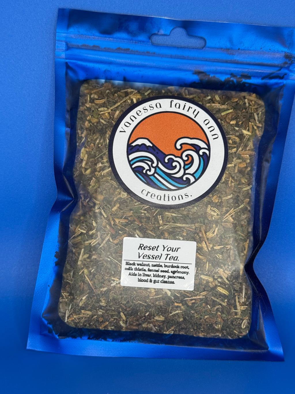 Reset Your Vessel Tea – Herbal Cleanse for Liver, Kidney, Blood & Gut Health