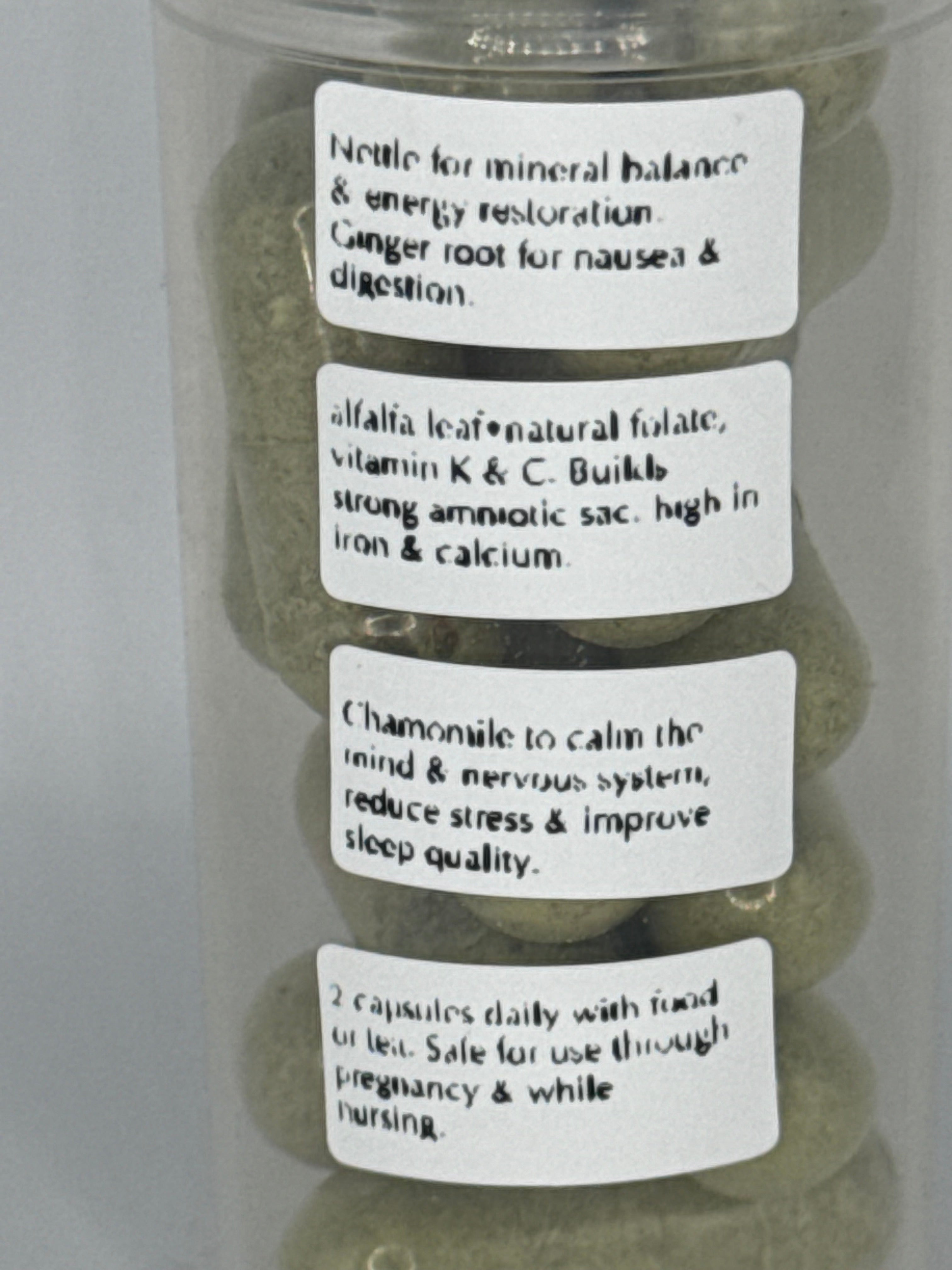 VFA Creations — “Mother’s Bloom” Prenatal Herbal Capsules