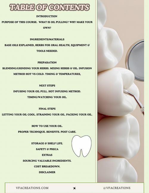 DIY Herbal Oil Pulling Guide - Make Your Own Natural Oral Wellness Blend at Home