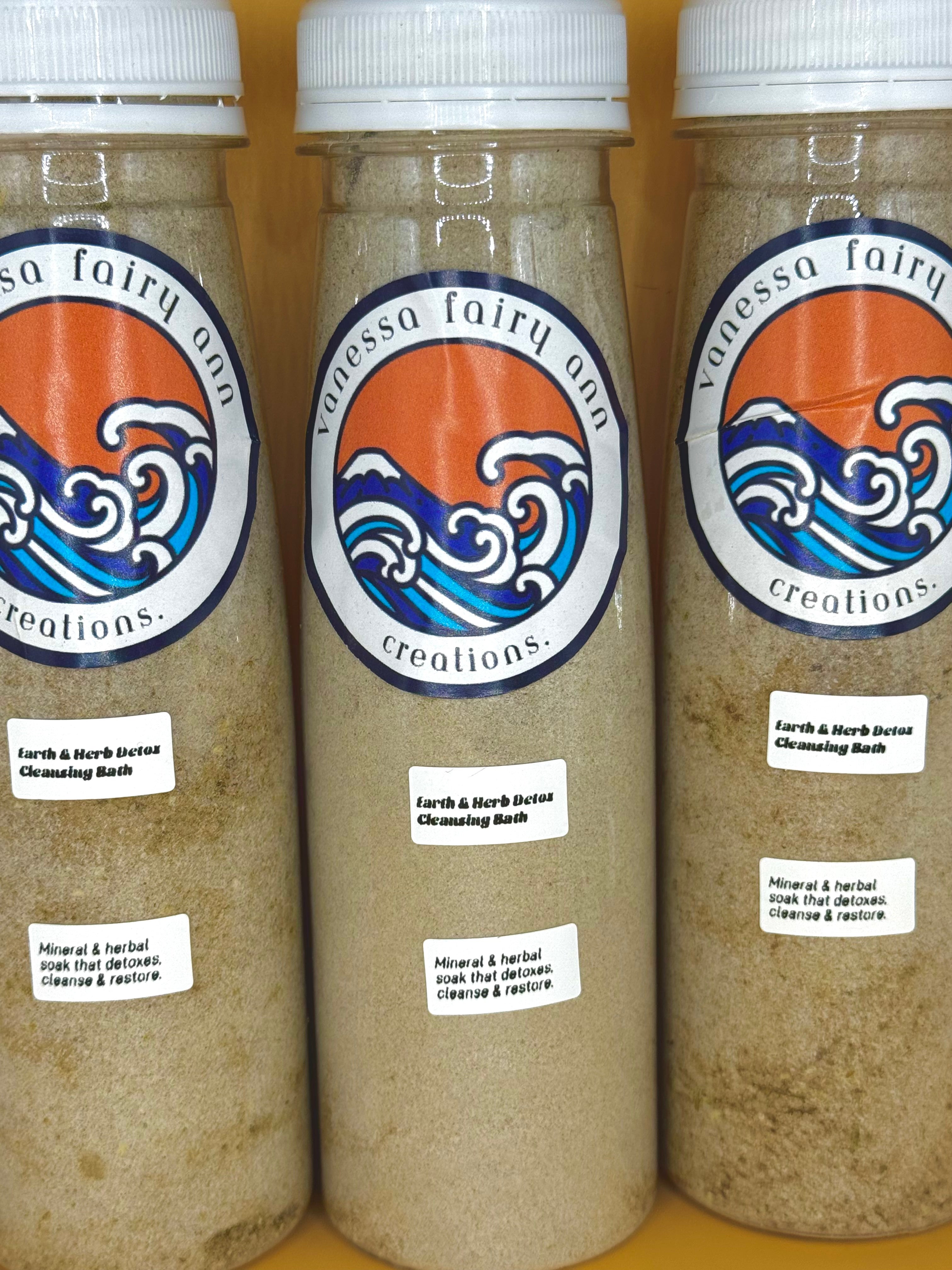 Earth & Herb Detox Cleansing Bath.