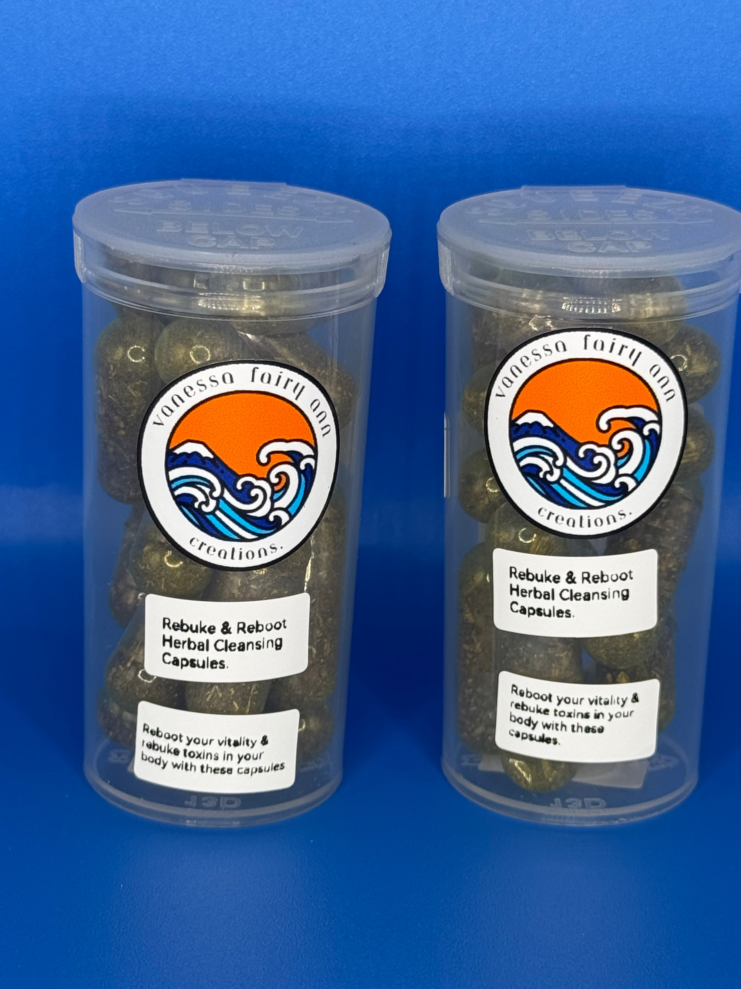 Reboot & Rebuke – Herbal Detox Capsules for Vitality, Parasite Cleanse & Inflammation Support