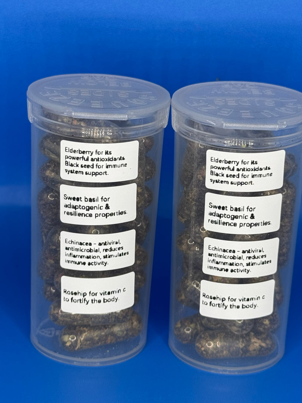 Immune System Capsules – Daily Herbal Immunity Support with Elderberry, Black Seed & Echinacea