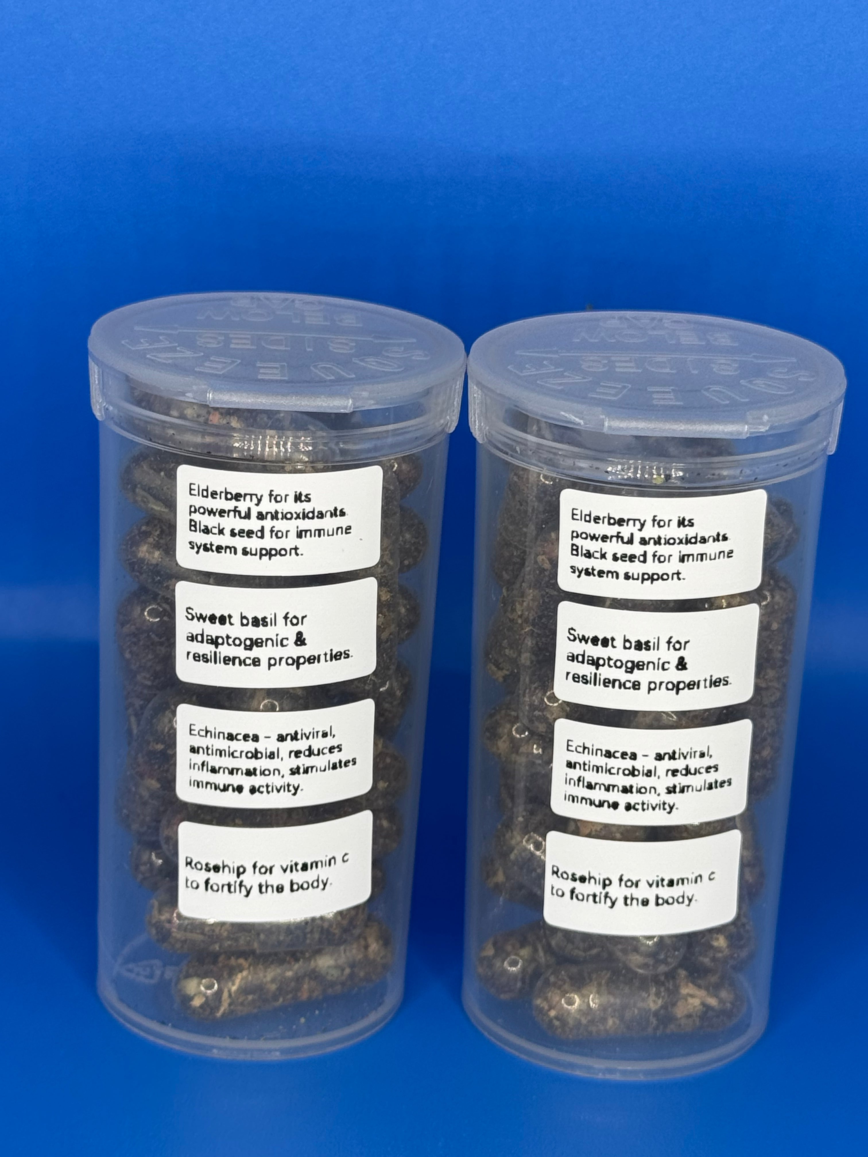 Immune System Capsules – Daily Herbal Immunity Support with Elderberry, Black Seed & Echinacea