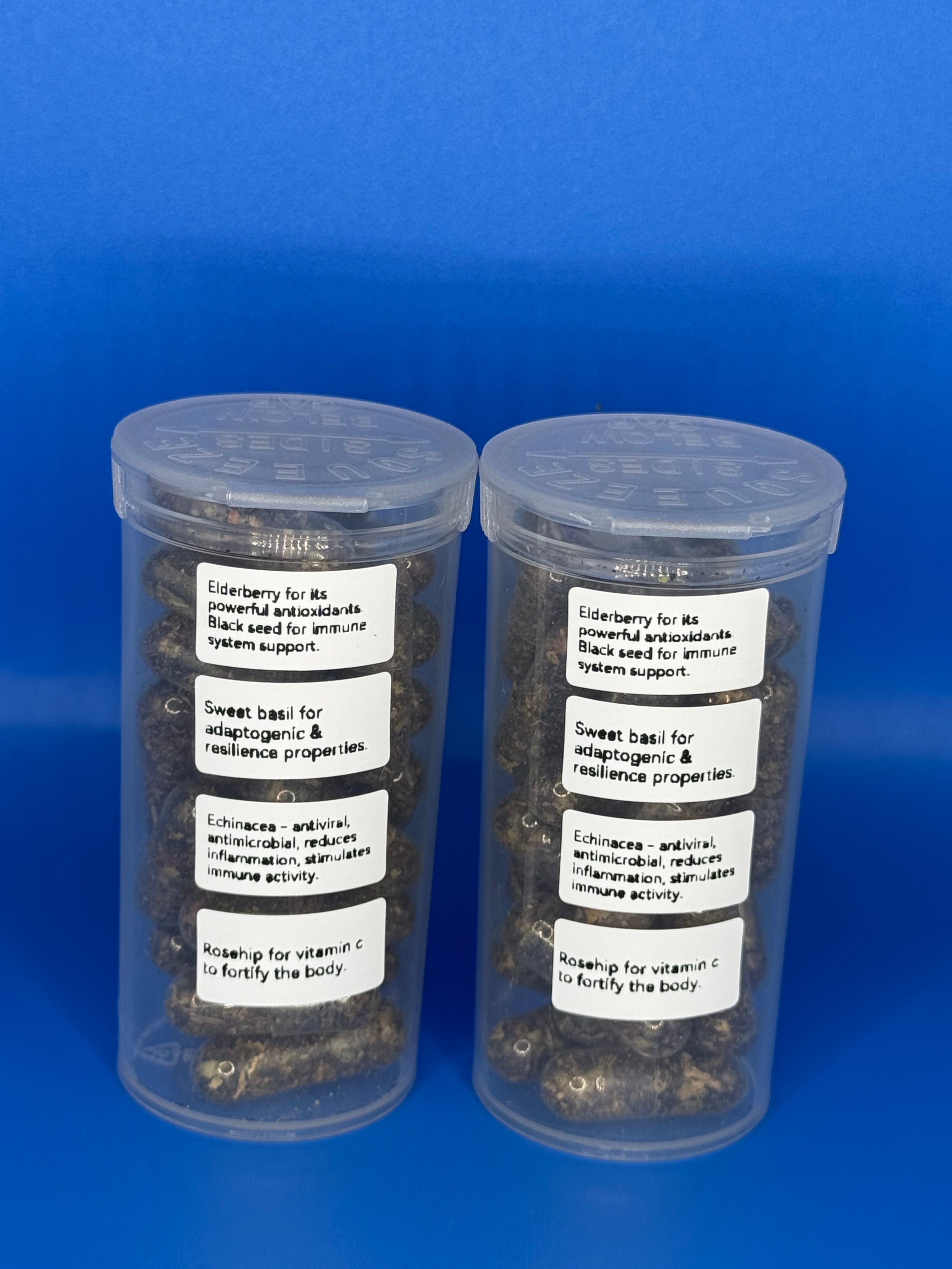 Immune System Capsules – Daily Herbal Immunity Support with Elderberry, Black Seed & Echinacea