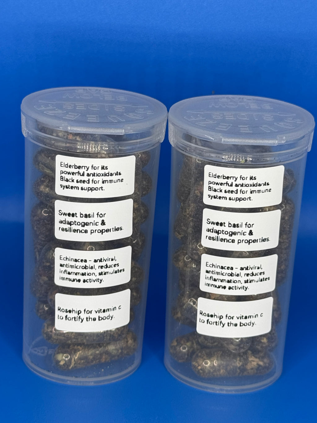 Immune System Capsules – Daily Herbal Immunity Support with Elderberry, Black Seed & Echinacea