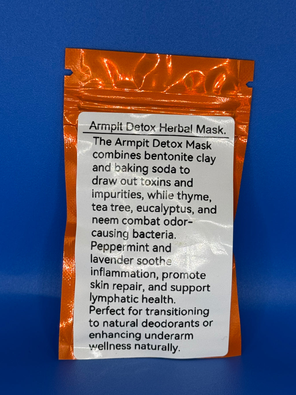 Armpit Detox Mask – Purifying Clay Mask for Odor, Detox & Lymphatic Support