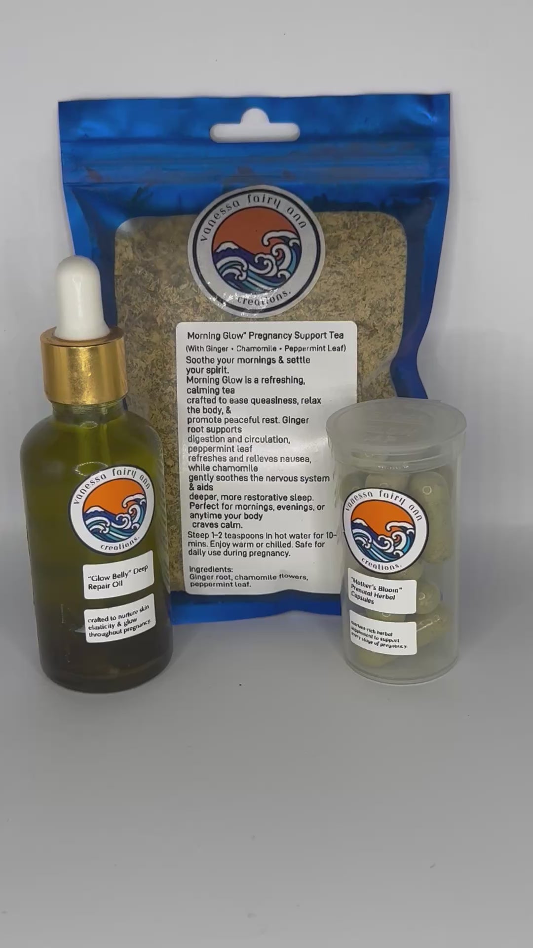 🌸 VFA Creations — The Pregnancy Wellness Trio