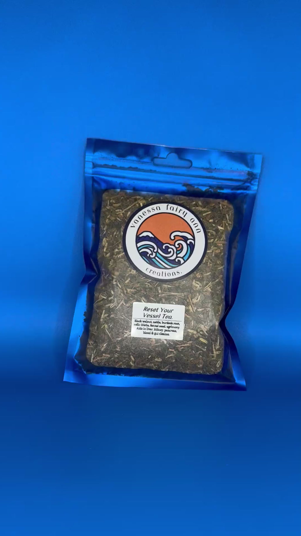 Reset Your Vessel Tea – Herbal Cleanse for Liver, Kidney, Blood & Gut Health