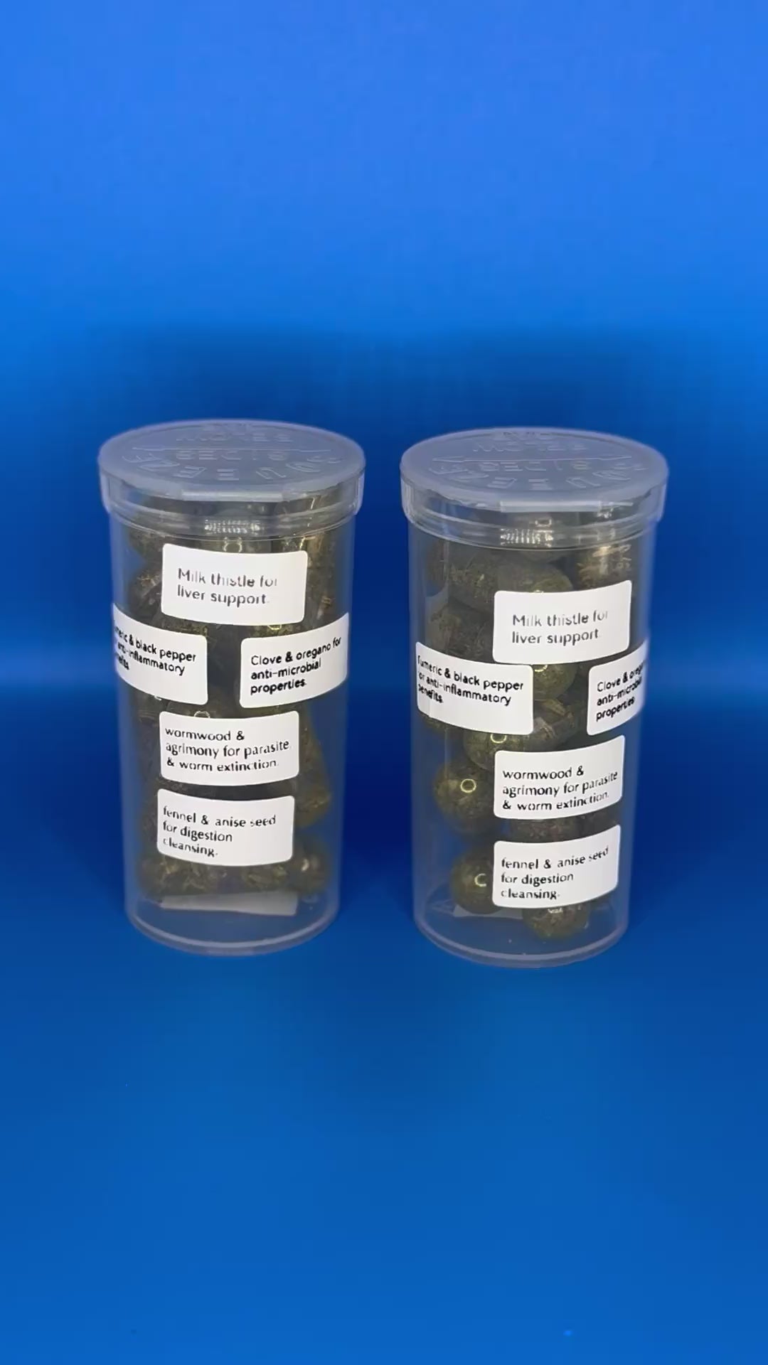 Reboot & Rebuke – Herbal Detox Capsules for Vitality, Parasite Cleanse & Inflammation Support